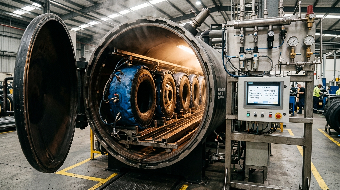 Autoclave Curing Chamber Kamar Pemasakan Vulkanisir